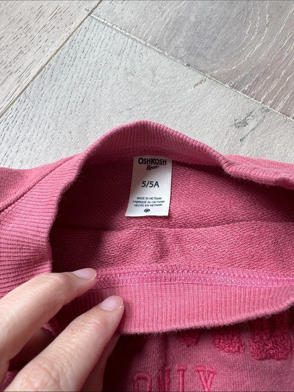 OshKosh Bgosh soft pink